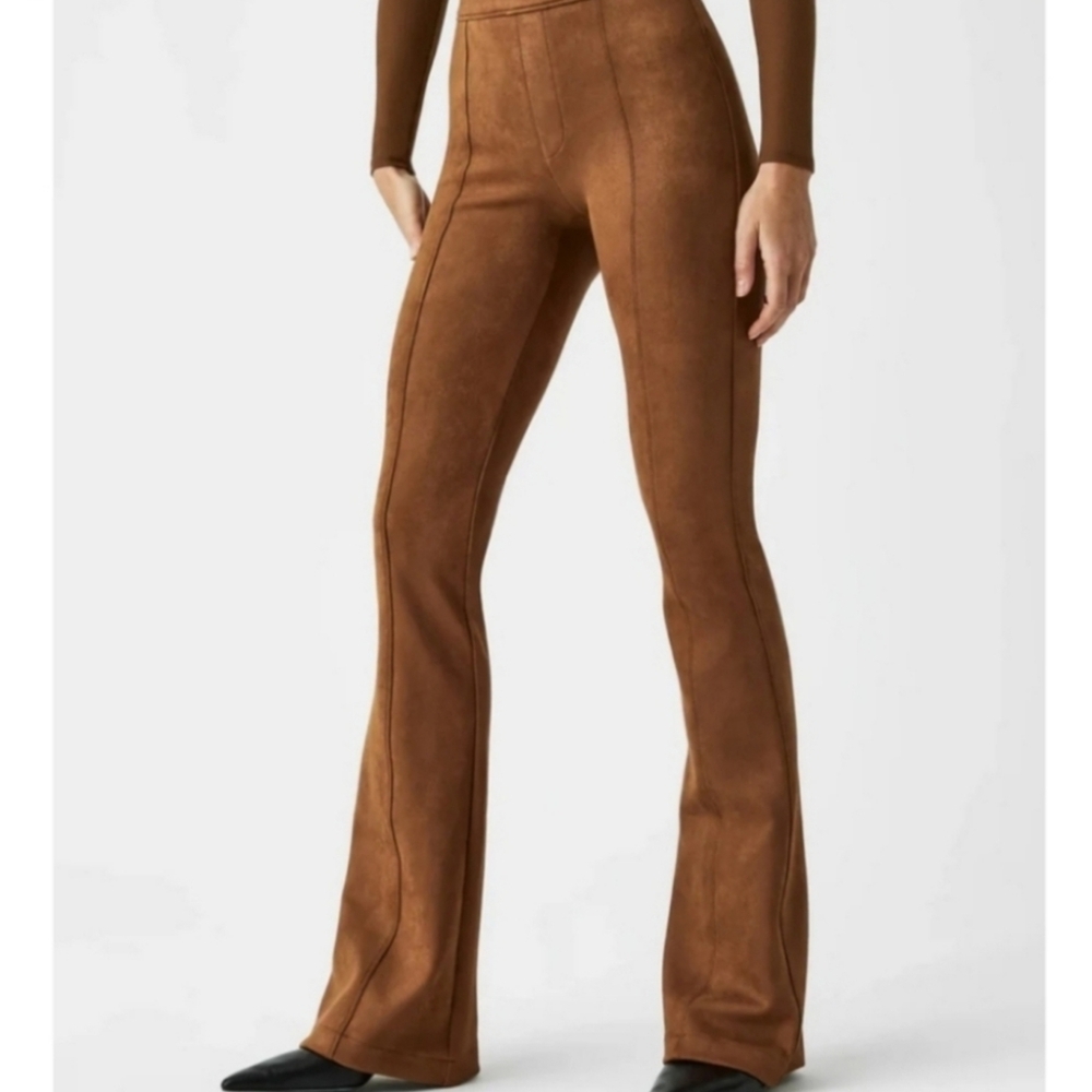 SPANX Brown Boot Cut Pants